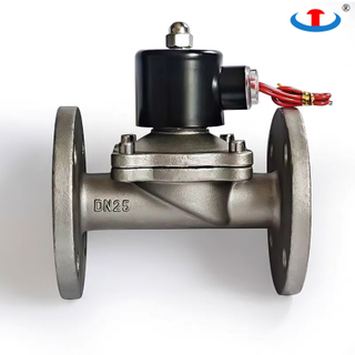 Flanged Stainless Steel Cast Steel Automatic Control Valve for Water Air Oil Media Solenoid Valve