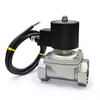 Energy Saving Solenoid Valve Heavy Duty Threaded Connection for Water Gas Oil Stainless Steel Diaphragm Solenoid Control Valve