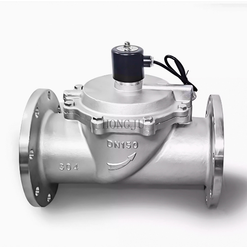 Stainless Steel Flanged Solenoid Valve 