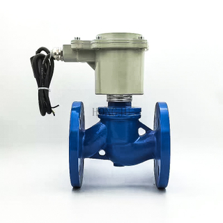 ZCZP Cast Steel Explosion Proof Flanged Solenoid Valve 