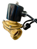 2/2 Way Threaded Connection Brass Water Solenoid Valve 24V