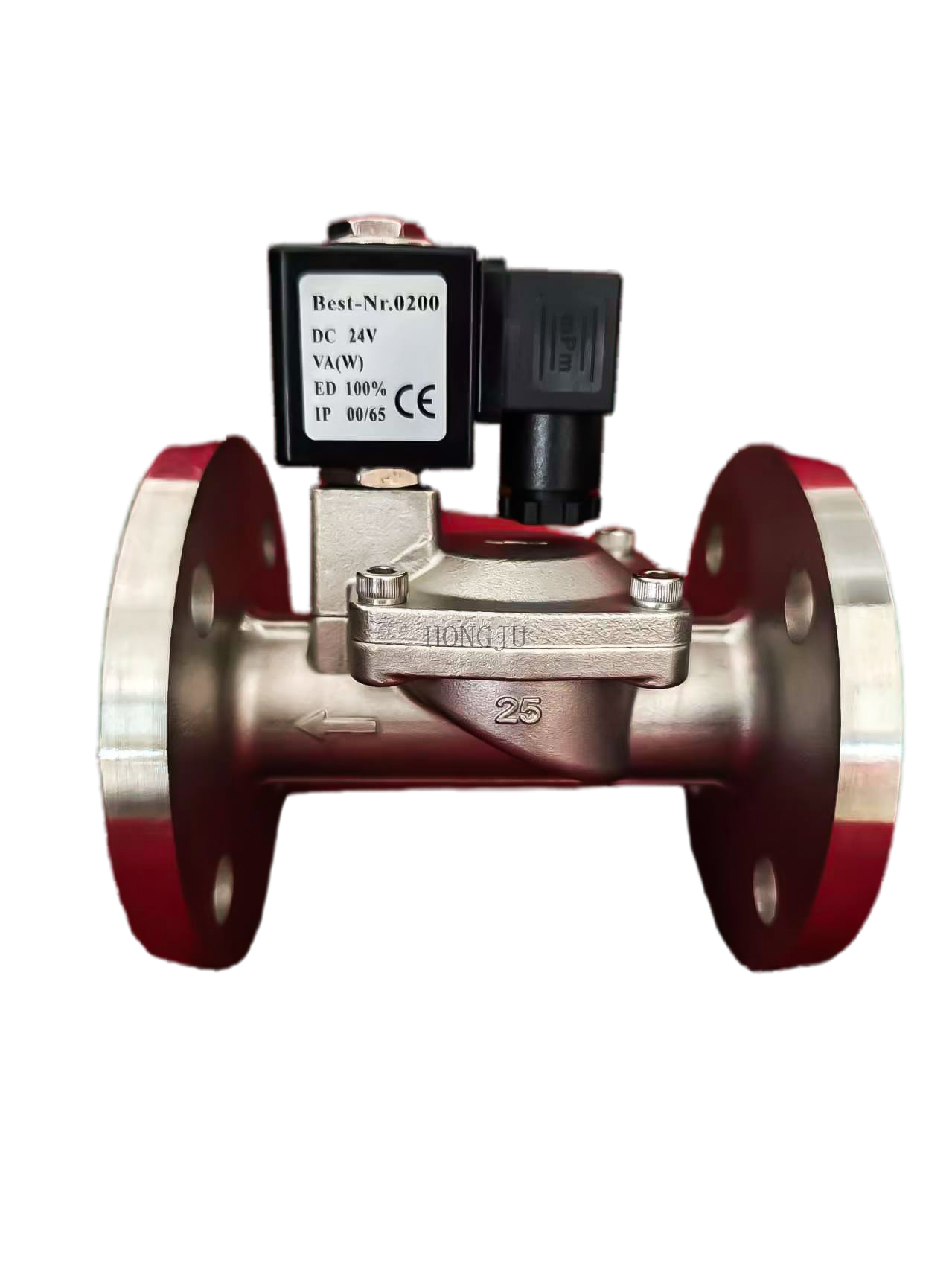 Stainless Steel Flanged Slp Solenoid Valve 