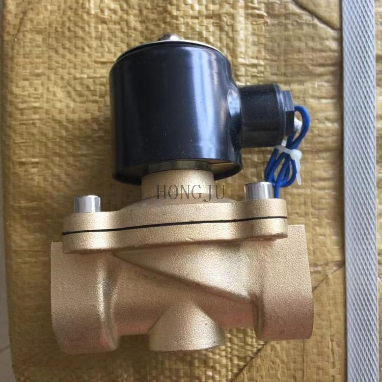 2/2 Way Brass Water Solenoid Valve Direct Acting Type 220V / 24V