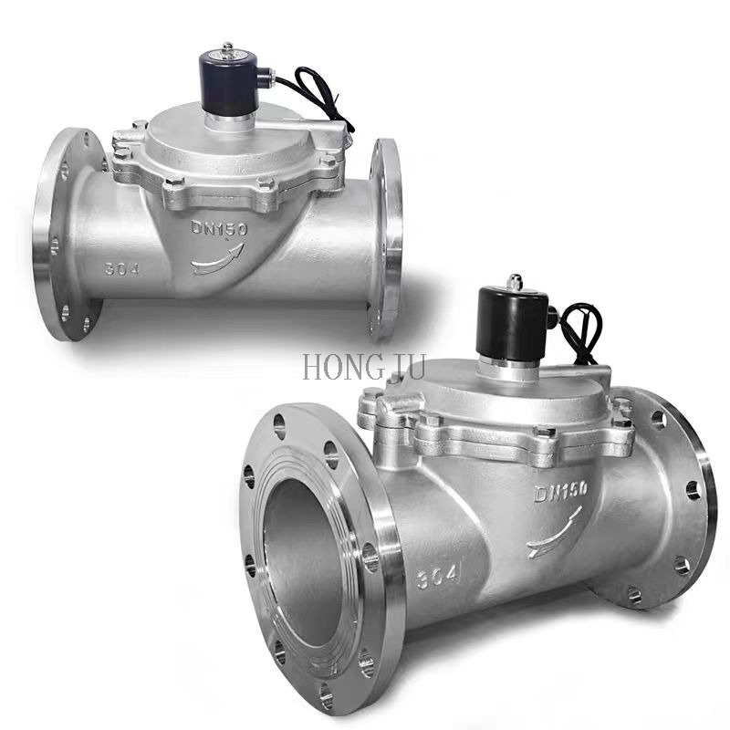 Normally Closed Flanged 2/2 Way Cast Steel Control Valve