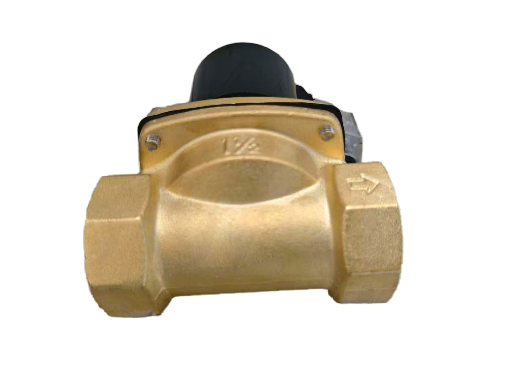 2W Series Diaphragm Brass Water Solenoid Valve Two Way Two Position Outdoor Waterproof IP65 Control Valve
