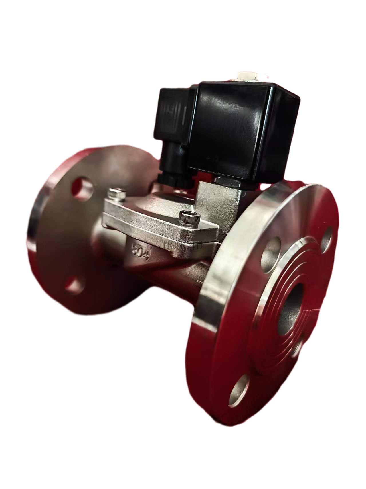 Stainless Steel Flanged Slp Solenoid Valve 