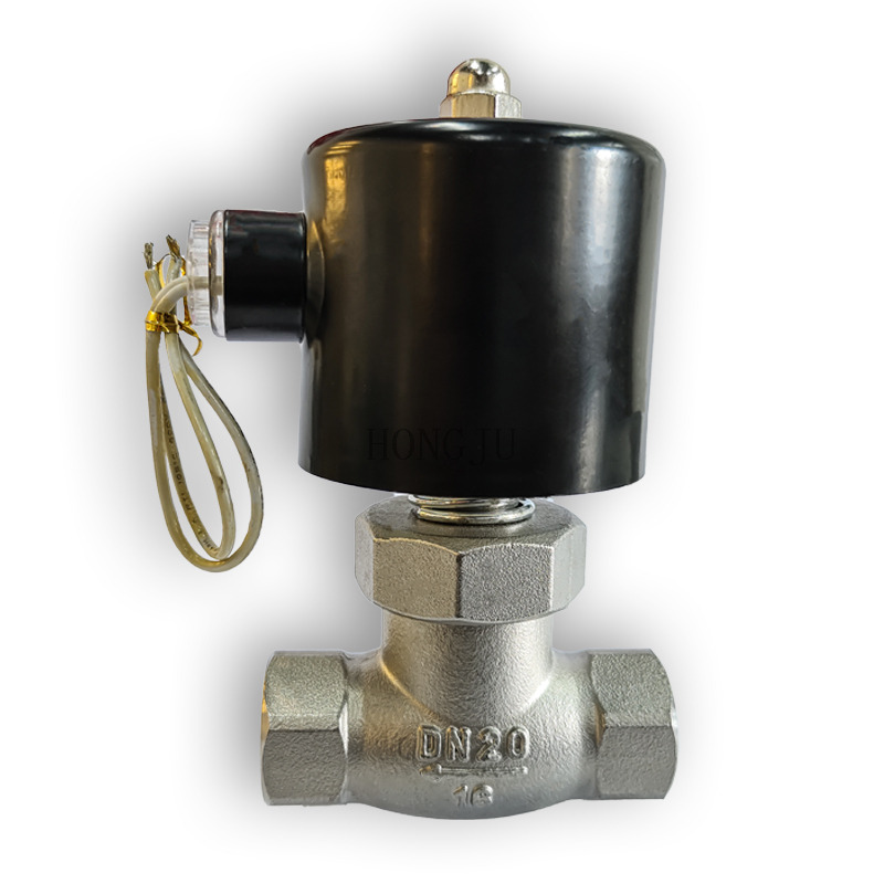 2/2 Way High Temperature Steam Solenoid Valve Threaded Connection