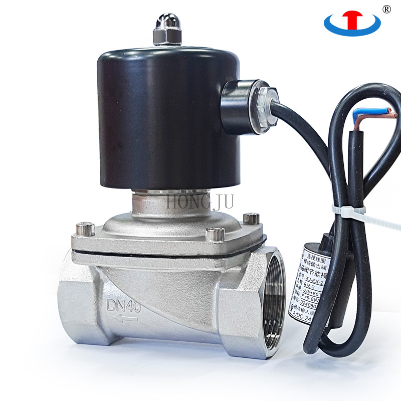 2W Water Air Valve 24V 220V Normally Closed Solenoid Valve