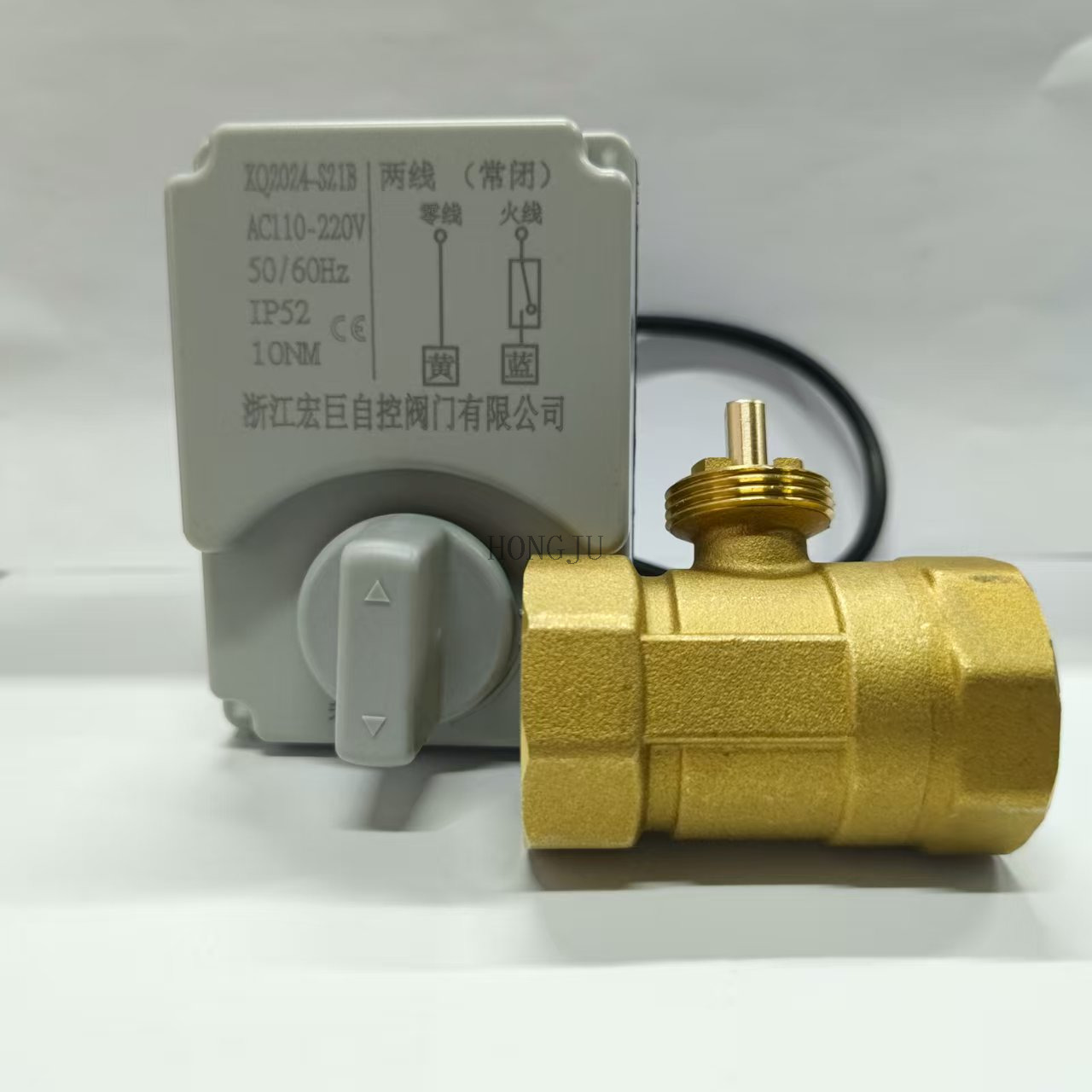 Manual Automatic Integrated Electric Ball Valve