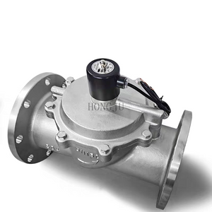Flanged Stainless Steel Cast Steel Automatic Control Valve for Water Air Oil Media Solenoid Valve