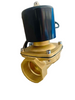 2W Series Diaphragm Brass Water Solenoid Valve Two Way Two Position Outdoor Waterproof IP65 Control Valve