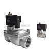 Slp Series Stainless Steel High Pressure Pilot Operated Normally Open Solenoid Valve Water Flow Control 