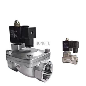 Slp Series Stainless Steel High Pressure Pilot Operated Normally Open Solenoid Valve Water Flow Control 