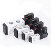 4V210-08 Pneumatic Solenoid Valve 2 Position 5 Way DC12V DC24V AC220V