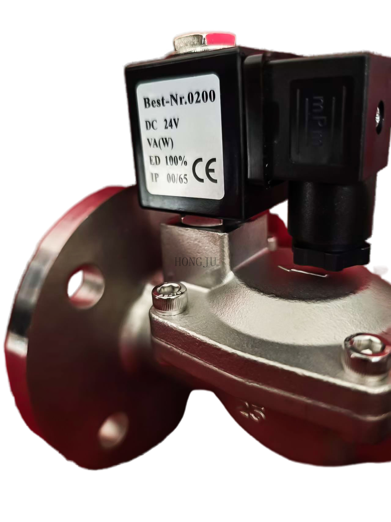 Stainless Steel Flanged Slp Solenoid Valve 