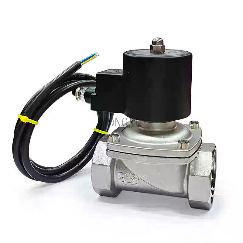 2W Water Air Valve 24V 220V Normally Closed Solenoid Valve