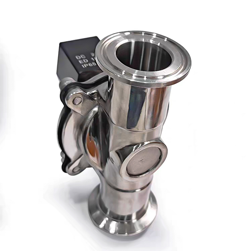 2W Sanitary Quick-Install Polished Solenoid Valve