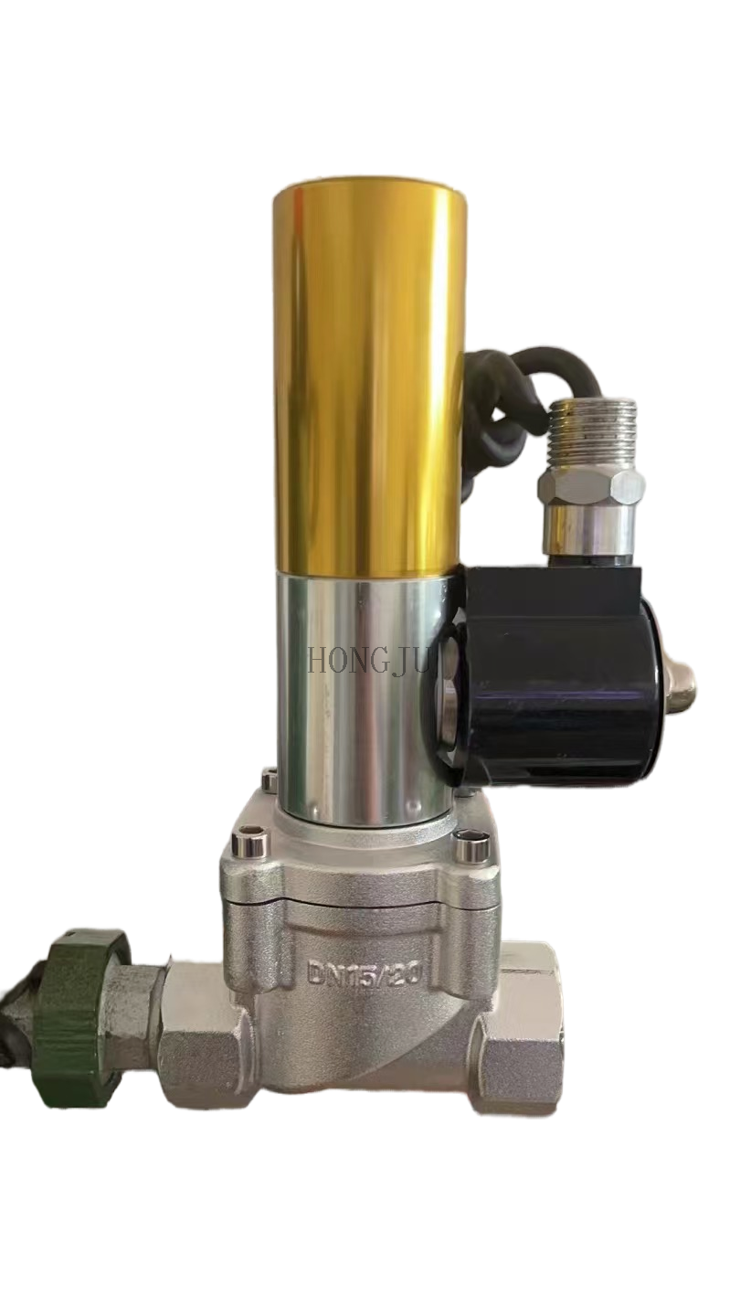 Industrial Commercial Gas Emergency Shut off Solenoid Valve Aluminum Alloy Normally Open Explosion Proof Control Valve