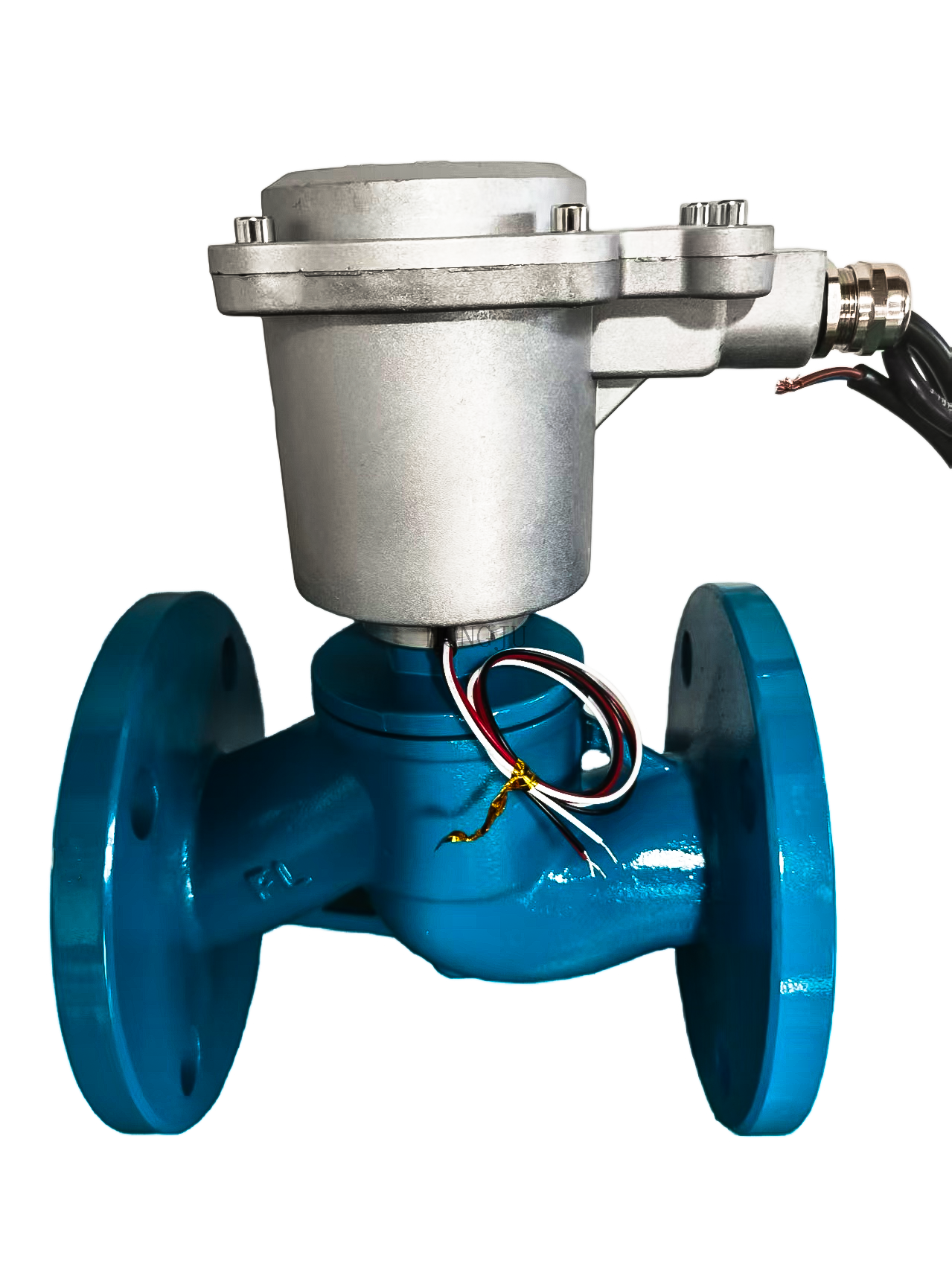 Cast Steel Flanged High Temperature Solenoid Valve