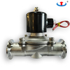 Quick-Fit Clamp Type Solenoid Valve Polished Food Grade