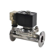 Quick Install Clamp Solenoid Valve Normally Closed Food Grade 304 Stainless Steel