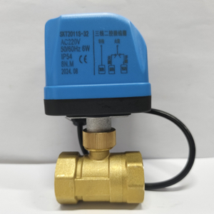 Three-Wire Two-Control Electric Ball Valve 