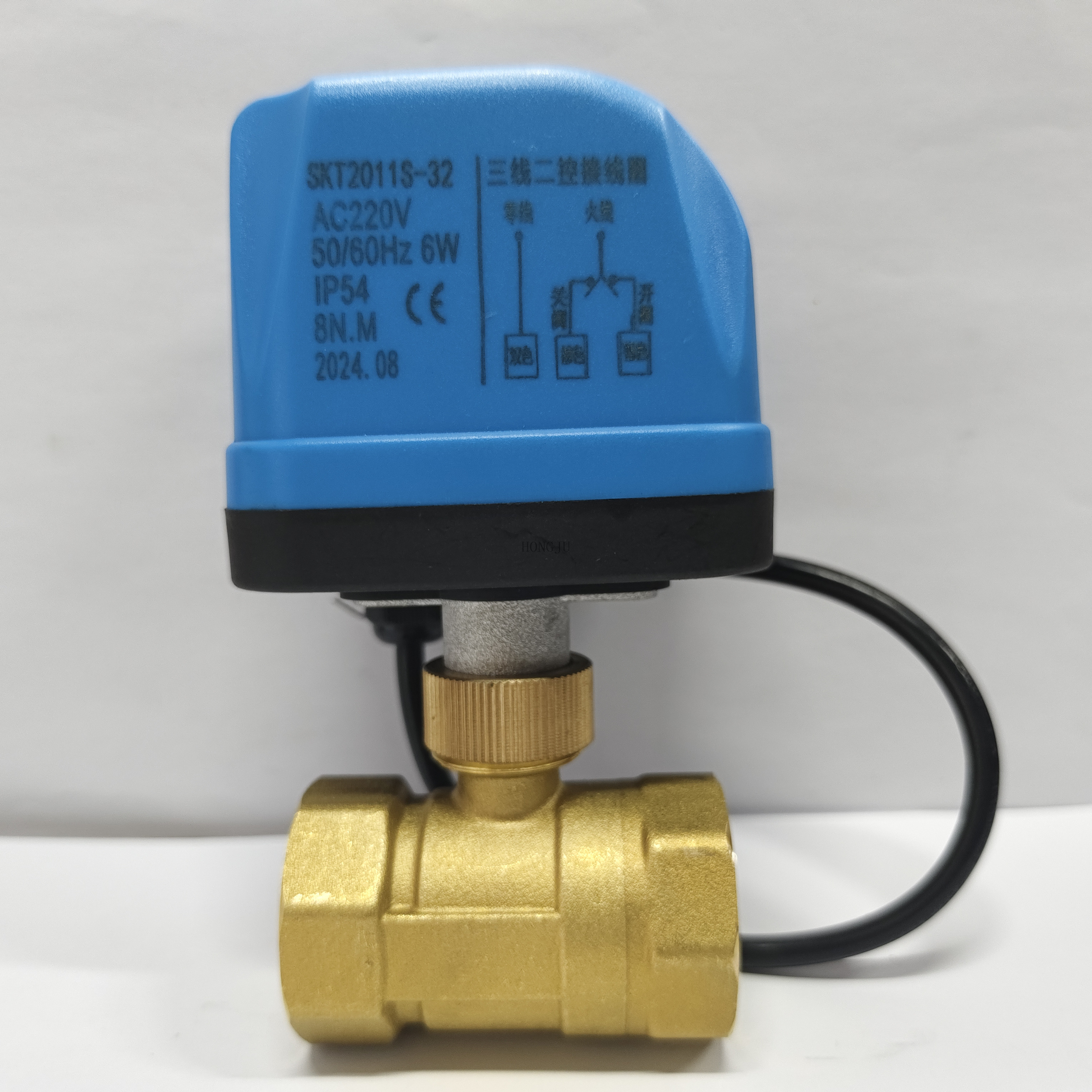Three-Wire Two-Control Electric Ball Valve 