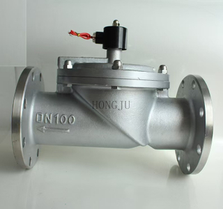 Solenoid Valve for Water Cast Steel & Stainless Steel Body 220V/24V 