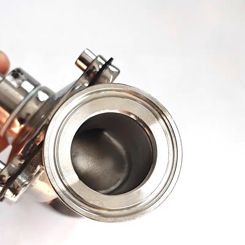 2W Sanitary Quick-Install Polished Solenoid Valve