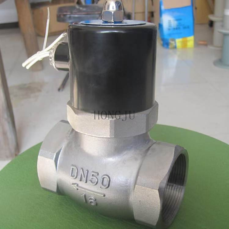 2/2 Way High Temperature Steam Solenoid Valve Threaded Connection